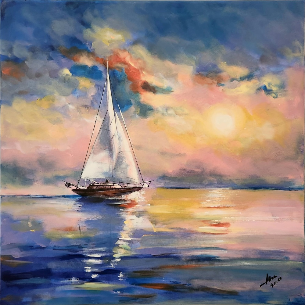 ArteDiAlina.com painting: Morning Daze